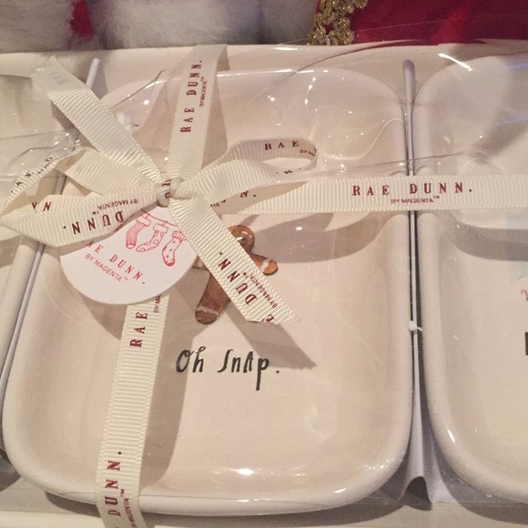 Rae Dunn “Gingerbread House, Oh Snap & Home Sweet” - Picture 11 of 13